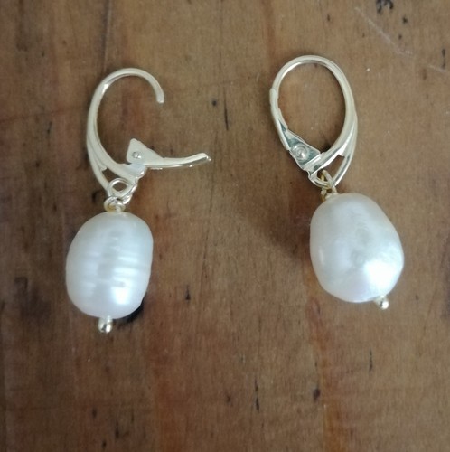 Orecchini perle fiume - orecchini, di