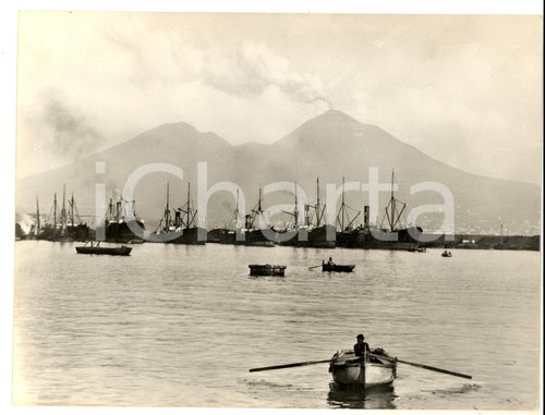 1967 napoli veduta del - del, porto