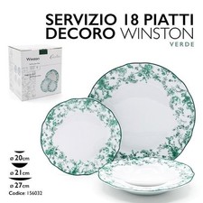 Servizio piatti set - piatti, 18