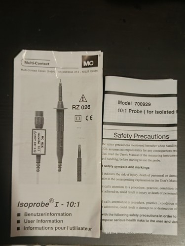 Sonda oscilloscopio hck - sonda,