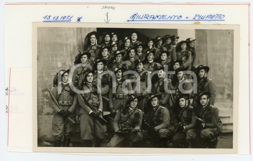 1931 milano bersaglieri - milano,