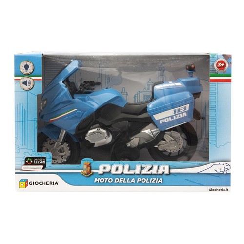 Giocheria moto polizia luci - moto,