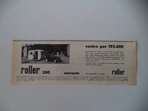 Advertising pubblicità 1960 - pubblicità,