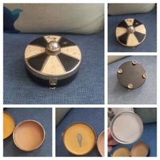 Vintage antica scatola metallo - vintage,