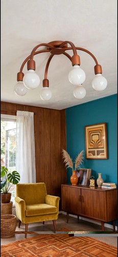 Lampada anni teak lamp - lampada,