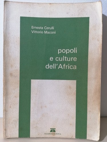 Popoli culture dell - e,