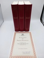 Treccani Trevolumi + Attestato Di Prima Edizione
