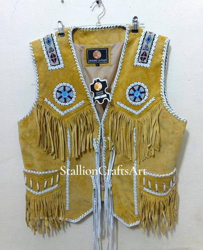 Gilet uomo western cowboy