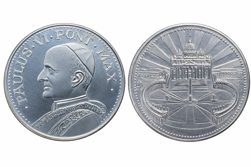 Medaglia vaticano paolo - medaglia,