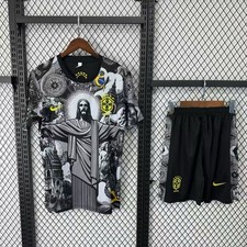 Maglia calcio brasile cristo - maglia, brasile,cristo