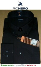 RIONERO Camicia uomo nera