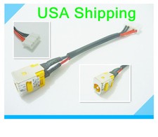 DC power jack in cable harness