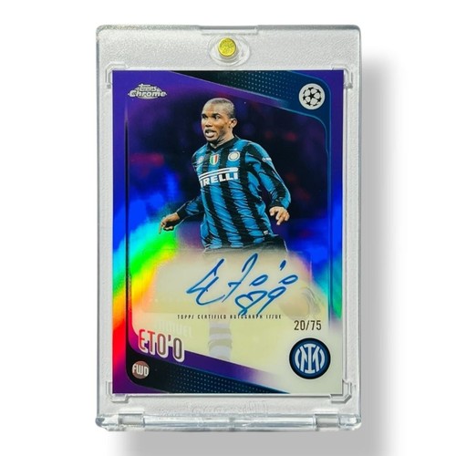 Autografo samuel eto 75 - autografo, eto'o