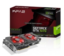 KFA2 nvidia GeForce GTX 1070 TI EX 8GB PCIe 3.0 - modello dimostrativo, come nuova A++