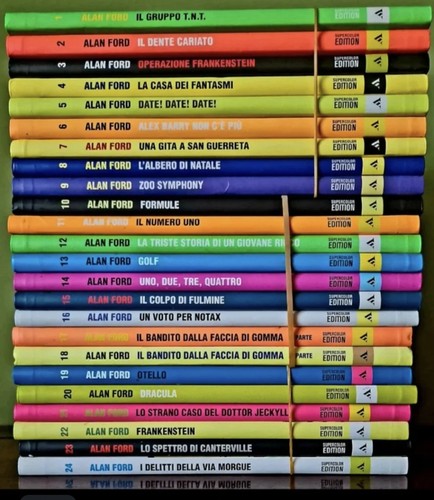 Alan ford supercolor serie - alan,