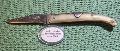 Antico coltellino corso - coltellino, da