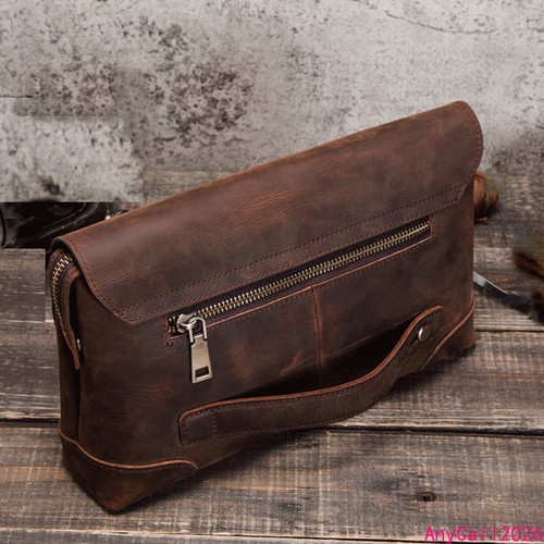 Pochette uomo pelle
