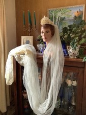 Velo da sposa lungo vintage