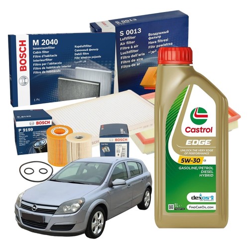 Kit tagliando bosch opel - tagliando, astra