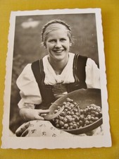 (FG.Q10) GRIES IN BOLZANO, COSTUMI TIPICI LOCALI, RAGAZZA ALTOADESINA (vg 1940)