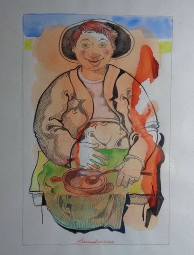 Pittura napoletana autore - pittura, d'autore-