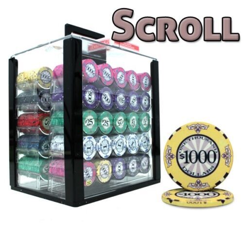 Set 1000 fiches poker ceramica