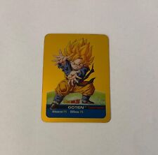Goten N.22 Serie Oro Dragon Ball Z Lamincards Edibas Perfette Condizioni