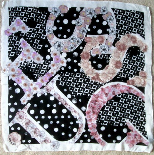 Guess foulard soie tbeg - soie,