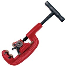 Tagliatubi Professionale REED con guide per tubi 1/2"–2" Acciaio/Inox Idraulica