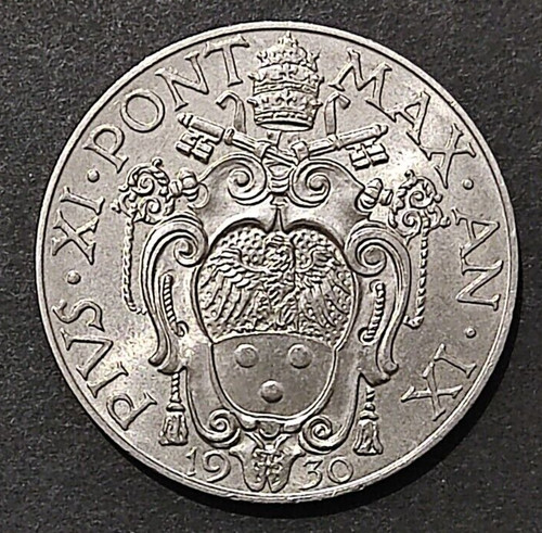 Vatican pius lire - lire, 1930