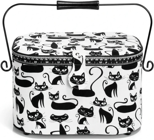 Cestino cucito cats - da,