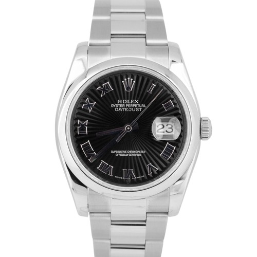 Rolex datejust nero - datejust, 36