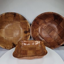 Set 2 ciotole in legno