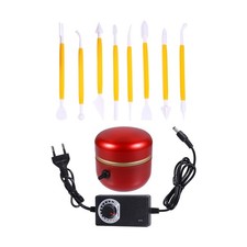 1 set di mini macchine regolabili per tornio elettrico con spina europea per