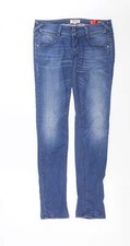 Jeans skinny da donna blu