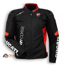 Giacca nera Ducati uomo vera