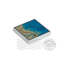 1x LEGO 3068pb2011 Piatto