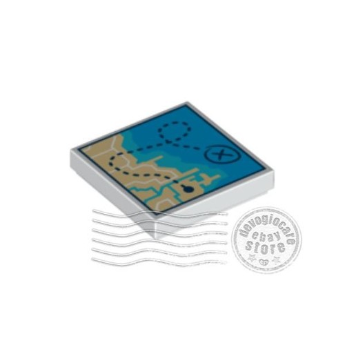 Lego 3068pb2011 piatto - 3068pb2011,
