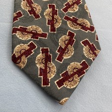 Cravatta seta vintage anni 70