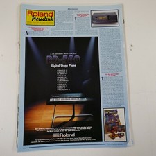 21x30cm magazine cutting 1994 ROLAND RD-500