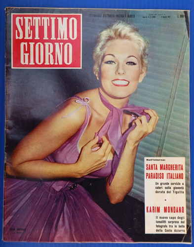 Kim novak rivista - kim, da