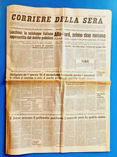 CORRIERE DELLA SERA 23 MAGGIO 1986 CHERNOBYL - MATRIMONIO ALFA ROMEO-FORD