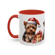 Christmas Yorkie Mug, Gift for