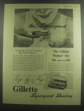 1953 Gillette Rocket Set