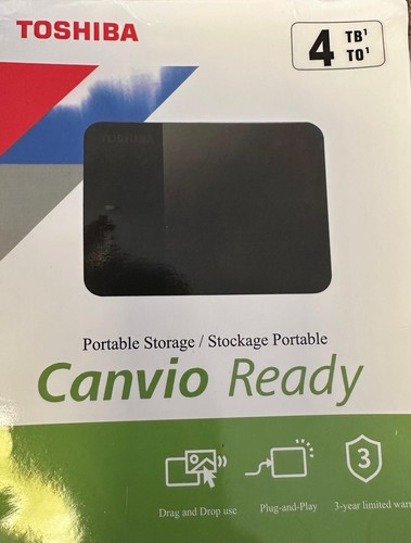 Toshiba canvio 4tb hard - toshiba,