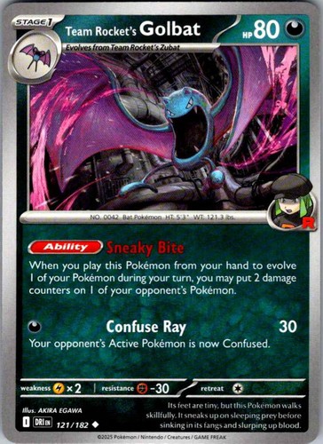 Team rocket golbat sv10 - team,