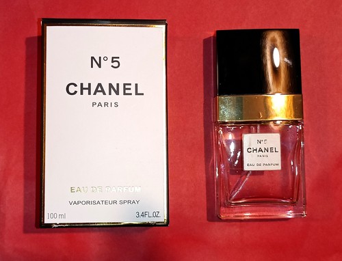 Bottiglia vuota profumo chanel - bottiglia,