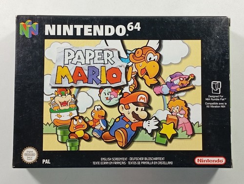 Paper mario nintendo - 64, (n64)