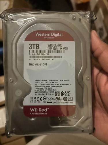 Western digital 3tb red - 3tb, wd