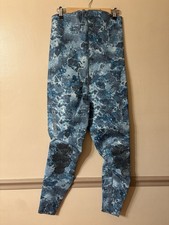 Pantaloni muta Mares Instinct 3 mm pesca in apnea apnea taglia L (S5) blu mimetico